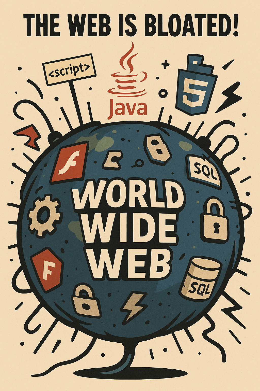 The web is bloated!
